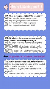 Luyện nghe Toeic part 3 kèm transcript. Tải app Toeic Test Pro để ôn luyện Toeic miễn phí nhé #ToeicTestPro #TOEIC #practice | Estudyme - Practice for TOEIC Test Pro | Facebook
