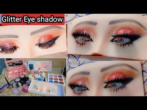 3D Glitter Eyeshadow for Bridal Makeup #glitershadow#wedding