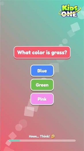 Color Quiz Challenge | #quiz #trending #kidsone #kidslearning #shorts #ytshorts