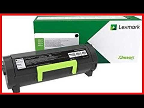 Lexmark Return Program Toner Cartridge: Reliable Quality and Sustainable Printing