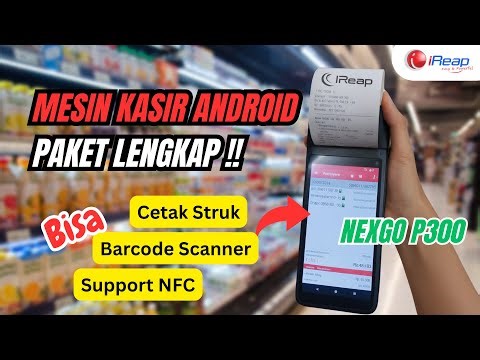 Alat Cetak Struk Menggunakan Mesin Kasir Android Nexgo P300