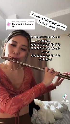 We don’t talk about Bruno - Encanto Dolores part (flute tutorial + sheet music)