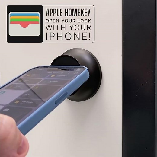 The Level Lock Pro, with #matter over #thread and #apple #homekeys