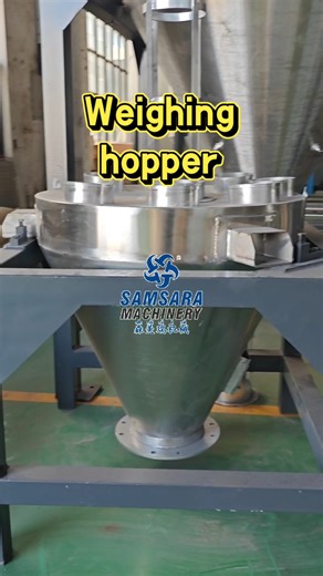Weighing Hopper · Precision Dosing Accurate and automated weighing for production lines: ✅ High-precision load cells for consistent batching ✅ Fast and dust-free material transfer ✅ Essential for PVC / SPC / WPC formulation systems Precision in every batch — built for smart manufacturing. #WeighingHopper #BatchingSystem #Automation #CentralFeeding #SmartFactory #MaterialHandling #PlasticsIndustry #Engineering