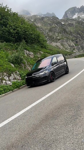 Volkswagen Caddy Van Detailing on Sustenpass Mountain | VW Lifestyle