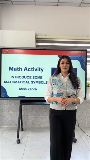 Math Avtivity : Introduce Some Mathmatical Symbols