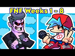 Friday Night Funkin' (All Weeks & Cutscenes)