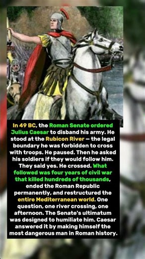 Rome's Bloodiest Civil War Started Because One General Asked His Army a Question