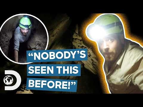Josh Discovers NEVER Before Found Cave Near the Legendary Metal Library | Expedition Unknown