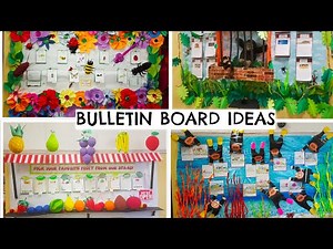 Bulletin Board Ideas for School | Bulletin Board Ideas | DIY Bulletin Display