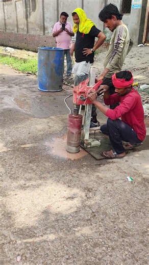 core cutting on dlc layer #construction #road #project #machine #technical #short #video #viral