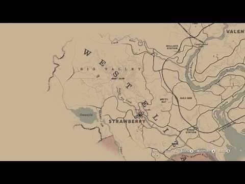 Red Dead Redemption 2 - Rare Wide Blade Knife Location!