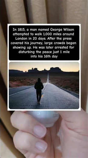 George Wilson: From Walking Hero to Arrested Man #shorts