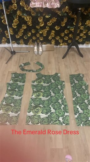 whowouldathoughtitdressmaker on Instagram: "The Emerald Rose Dress Meaning and meaning of names xxx #dressmaker #sewing #meaning #names #emerald"