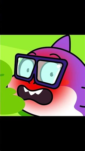 Baby Shark Got a Boo-Boo at Kindergarten ~ Baby Purple Shark Was Injured Ater Being Pinched By Crab