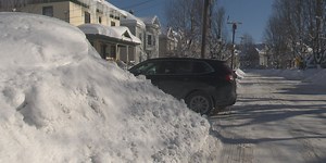 Safety tips for driving with high snow banks
