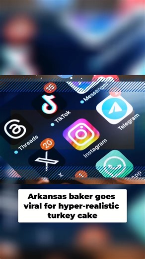 Millions online thought Hannah Rider's creation was a Thanksgiving turkey, until the first slice revealed chocolate cake. Read more here: https://www.5newsonline.com/article/news/local/huntsville-baker-viral-hyper-realistic-turkey-cake/527-0102caa0-fbcd-40bc-a0cf-5fefc321f274 | 5NEWS