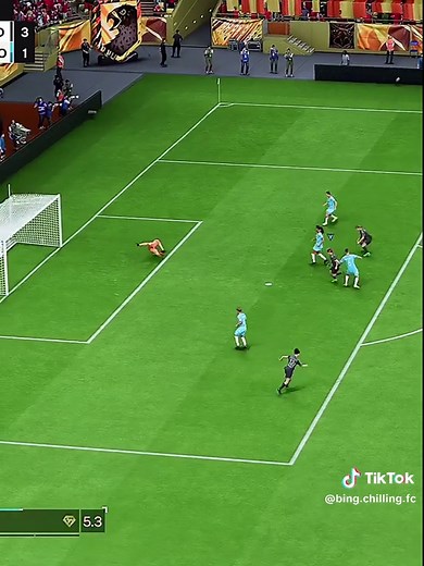 pressure? what pressure bing chilling fc is built different. #fyp #eafc25 #relatable #clubs #real #proclubs #goviral #cold #mbappe #slideshow #trending