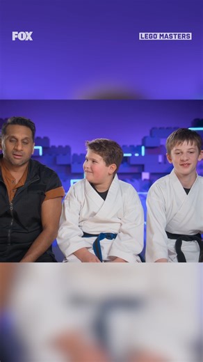 LEGOs ❌ LEGO bricks ✅ brush up on your LEGO knowledge now in the #LEGOMastersJr premiere, streaming now on Hulu! ✨ | LEGO Masters