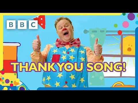 Mr Tumble's Thank You Song | Thank You, You, You | Mr Tumble and Friends