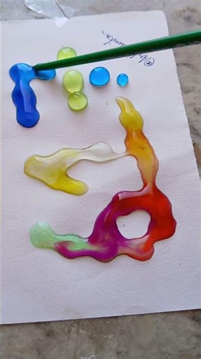 617 smooth color stream, painting a dream 🌈💫 #ArtByKunika #SignatureFinish