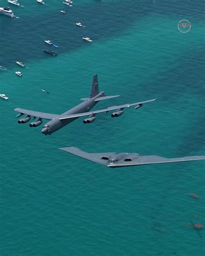 Rare Triple Bomber Formation | B-2, B-52, B-1B 😱✈️ | US Military News