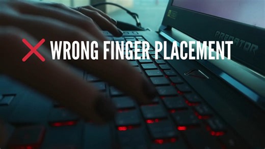 Most people type every day… But still make these common mistakes ⌨️ ❌ Looking at the keyboard ❌ Wrong finger placement ❌ Speed over accuracy Fix them and type smarter, not harder. | Typing Mentor | Facebook