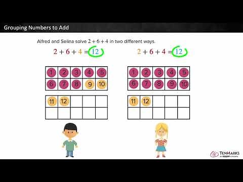 Grouping Numbers to Add: 1.OA.3