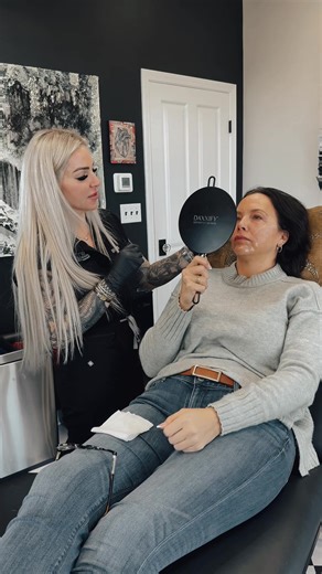 One thing I absolutely adore as a trainer in this field is having students shadow me 💋🫶 love showing everyone how amazing the field of aesthetic medicine is! #aesthetictraining #morpheus8 #microneedling #medspa #aestheticinjector