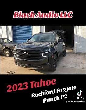 2023 Chevy Tahoe Subwoofer Install