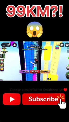 😱 I Built a 99KM Tower and Climbed It! | Roblox Build To Climb 🔥