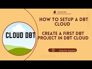 Day47: How to setup a DBT CLOUD | Create a First DBT Project in DBT Cloud