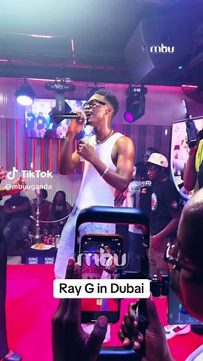 Singer Ray G performing at the Dubai Venom Club last night 🎤 (🎥: @ZambokiJr) #RayG #kampala_tiktokers #UgandaTikTok #dubai🇦🇪