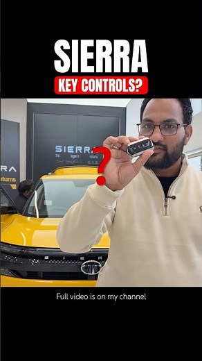 Tata Sierra key controls #dhirenrawat #yt #sierra #sierra2025 #tata #shortsfeed