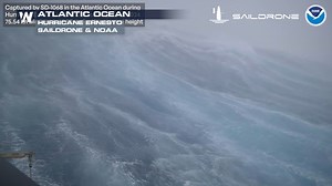 Ever wonder what the inside of a hurricane looks like? Saildrone & NOAA give us a glimpse into Hurricane Ernesto, where waves towered nearly 10 meters high last week. | WeatherNation