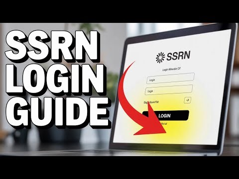 How to Login to SSRN – Download Research Papers and Preprints