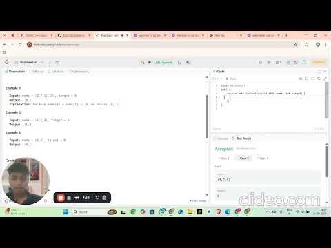 two sum leedcode problem #1