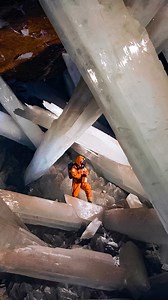 125K views · 2.9K reactions | Some places are not meant for humans, this astonishing cave of giant selenite crystals has been sealed shut since 2017. #crystals #interestingfacts #minerals #geology | Spirit Nectar | Facebook