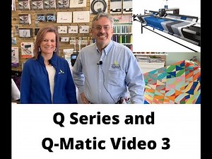 Video 3 Rolling the Quilt Backing for the Bernina Q Series