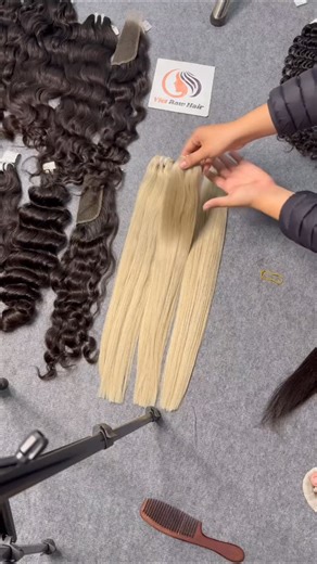 Premium Donor Hair Baby Thin Hair Extensions Wholesale Factory on Instagram: "BLEACHED BONE STRAIGHT RAW HAIR BUNDLES Make 100% raw hair 💯 Contact now to order Raw Hair ☎️Whatsapp +84912185236 #vietrawhair #rawhair #hairwholesale #rawhairwholesale #hairvendor"