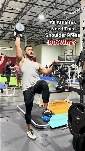 The MOST Functional Shoulder EXERCISE Ever! Oblique Slings Hip Flexion Loaded Shoulder Press