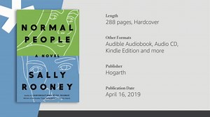 Amazon.com: Normal People: 9780571334643: Sally Rooney: Books