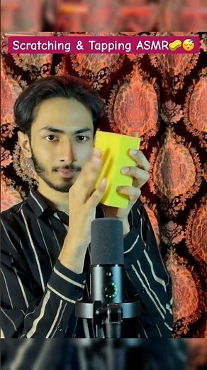 Soft Foam Scratching & Tapping ASMR🎧✨