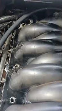 2003 Lincoln LS 3.9 Intake Installation Prior To Completion.