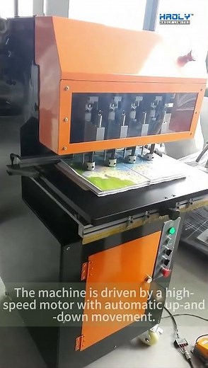 HL ZK4 Four hears Automatic Paper Hole Drilling Machine