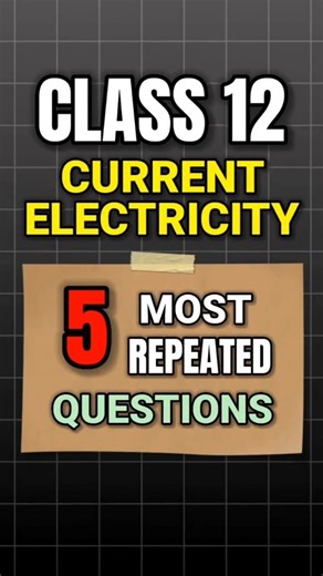Learners Gang 🔫 on Instagram: "Class 12 current electricity pyqs"