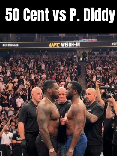 50 Cent vs P. Diddy #50cent #diddy #ufc #mma | 50 cent