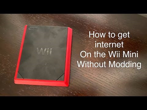 How to get Internet on the Wii Mini without modding (tutorial)