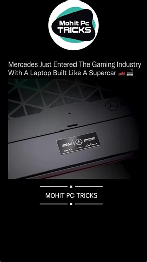 Mohit Pc Tricks on Instagram: "This isn’t a gaming laptop with a logo slapped on it, it’s motorsport engineering translated into silicon. Mercedes-AMG Motorsport partnered with MSI to bring track-grade design philosophy into a machine built for extreme performance. From precision thermal engineering inspired by F1 airflow to an 18-inch 4K Mini-LED display running at 120Hz, this laptop is designed to sustain power, not just showcase it. Under the hood, it blends elite GPUs, desktop-class CPUs, ad