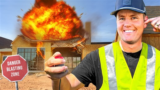 4.5K views · 18 reactions | Electrical, HVAC, Plumbing AND Expoding our street with Dynamite! #dynamite #explosion #homebuild #whatsinside #dreamhome | What's Inside? | Facebook